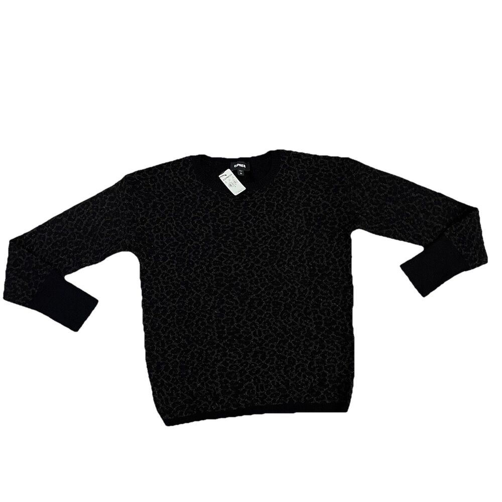 Express Women’s Top‎ Medium Metallic Pullover